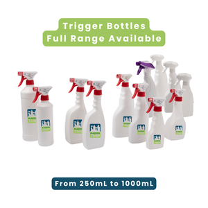 Bouteille de pulvérisateur en plastique recyclé HDPE plat certifié 250 ml fermeture résistante aux enfants emballage de gros de haute qualité personnalisé - Product Image 3