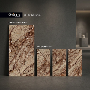 Azulejos de Porcelana Vitrificada Arizan de 800x1600 mm, Diseño de Piedra Brillante para Paredes y Pisos - Product Image 5