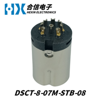 Connecteur DIN série DSCT mâle HX Factory Direct, homologué UL, pour la transmission de signal dans les systèmes de contrôle PLC d'automatisation