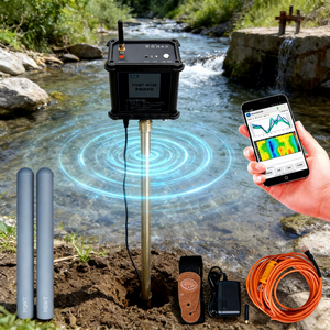 Détecteur d'eau souterraine numérique haute précision 100M pour le forage de puits, l'exploration géologique et l'agriculture - Product Image 4