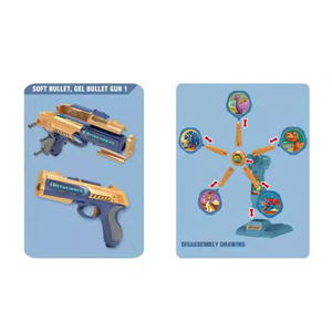 360 rotation <span class=keywords><strong>chasse</strong></span> et tir jeu enfants <span class=keywords><strong>dinosaure</strong></span> dino tir à la cible jouets - Product Image 4