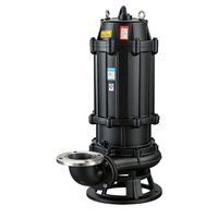 Pompa Air Limbah Submersible Tahan Korosi Otomatis Penuh Pompa Pemotong Tekanan Tinggi Irigasi OEM 2 HP