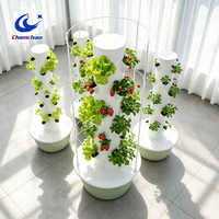 Tour de culture hydroponique à 40 trous, économiseuse d'eau, pour la culture de légumes frais et de cultures à haute valeur ajoutée