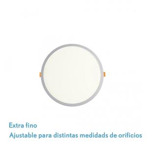 Downlight 8W 4000K blanco, 1x12x12 cm, 760 lm, empotrable, ángulo de corte ajustable 5-10.5, ideal para iluminación interior y - Product Image 1