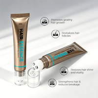 Peptide de cuivre bleu personnalisé en usine, soin naturel à base de plantes pour le cuir chevelu et les cheveux, 20g