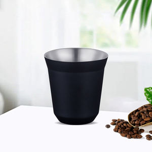 Creatie Draagbare 160Ml Dubbele Wand Roestvrij Staal Custom Drank Espresso Mok Vacuüm Thermische Koffie Thee Metalen Beker - Product Image 3