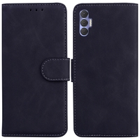 Étui portefeuille en cuir mat rétro pour Tecno Camon 18 Premier 18P 18I Phantom X Pop 5 Lite 5P Housse de téléphone à rabat simple