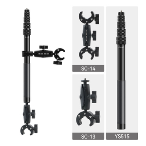 Support de guidon de moto, bâton de selfie réglable, monopode de vélo pour GoPro 12 11 10 9 <span class=keywords><strong>DJI</strong></span> Insta360 X4 <span class=keywords><strong>X3</strong></span>, accessoire pour caméra - Product Image 5