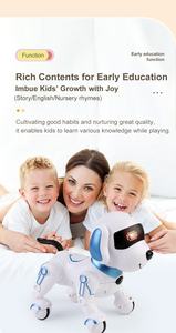 Lindo perro Robot inteligente a escala 1:5 para niños, DIY juguete, simulación eléctrica, Control remoto, programación de acrobacias, nuevo plástico electrónico - Product Image 4