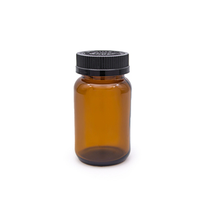 Bottiglia per Reagenti in Vetro Ambrato a Bocca Larga - <span class=keywords><strong>500</strong></span> <span class=keywords><strong>ml</strong></span>, Contenitore da Laboratorio Resistente alla Corrosione Chimica. - Product Image 6
