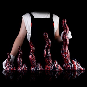 5 Sets of Fantasy Silicone Dog Big Tongue <b>Dildo</b> Soft Feature Available in 5 Sizes Sex Toys for Man and Woman Enhanced Pleasure - Product Image 1