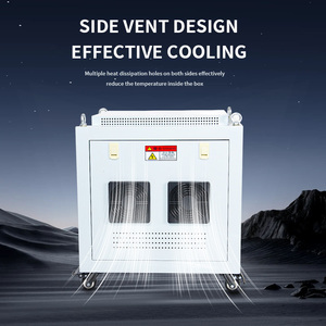 5kVA-20kVA 三相変圧器 220V/380Vコイル 50Hz 昇降圧機能付き - Product Image 6