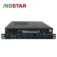 Intel I3/i5/i7 6-9 Gen CPU 4G DDR4 RAM 4K ile Ultra HD ekran Mini PC endüstriyel masaüstü ofis için 60HZ gömülü bilgisayar