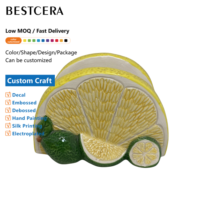 Portatovaglioli alla moda, Portatovaglioli al limone Decorazione da tavola Decoro imitazione limone Portatovaglioli Servire tovaglioli Clip Cucina Matrimonio Casa Decorazioni per feste