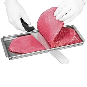 jerky cutting board with stainless steel knife advanced Beef Jerky Slicer Kit