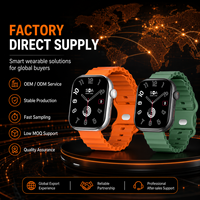 Reloj Inteligente TFT de 2.01 Pulgadas OEM ODM, Llamadas, Carga Inalámbrica, Resistente al Agua IP67, Monitor de Actividad Física, Interfaz de Usuario Personalizable