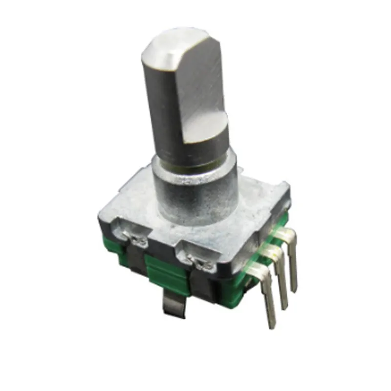 F11E series <strong>11mm</strong> Incremental <strong>Rotary</strong> <strong>Encoder</strong> Horizontal Precise <strong>Encoder</strong> with Momentary <strong>Switch</strong> option