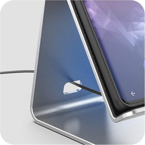Base de Carga Inalámbrica PowerStand con Luces LED Regulables - Cargador de Escritorio para Modelos de iPhone, <span class=keywords><strong>Android</strong></span> y Galaxy - Product Image 2