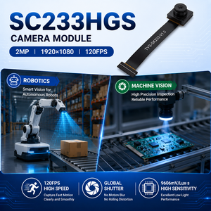 Module de caméra MIPI 2,3 MP à obturateur global avec ISP intégré HDR SC233HGS 120 ips pour vision robotique AGV et applications de préhension et de placement - Product Image 3