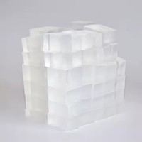 Base de savon à la glycérine de marque privée biologique 2 lb blanc clair transparent fait à la main