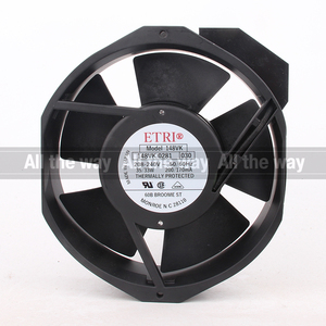 Nouveau AC208-240V <span class=keywords><strong>ETRI</strong></span> 33/35W 200/170mA DC EC 172X150X38MM 17CM 17238 Onduleur longue durée petite Vibration 148VK 0281 030 ventilateur de refroidissement - Product Image 2