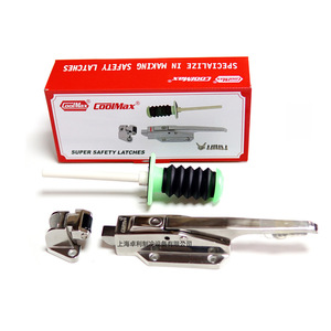 Serrure à mortaise en acier inoxydable Coolmax 1178, loquet de sécurité pour portes industrielles, entrepôts frigorifiques et armoires électriques - Product Image 2
