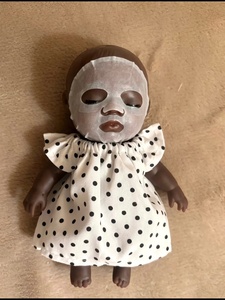 ตุ๊กตาบีบสีดำน่ารักแต่ดูตลก ของเล่นบีบคลายเครียด ลูกบอลบีบสควิชชี่ ของเล่นเด็ก ของเล่นบรรเทาความเครียด - Product Image 4