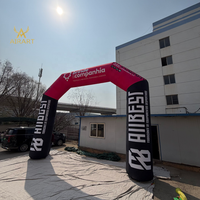 Arche publicitaire gonflable durable en Oxford, grand portail d'entrée personnalisé pour événements et promotion de lancement