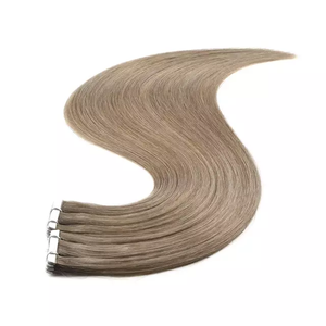 Extensions de cheveux humains vierges de qualité supérieure Jasmine Beauty, 100% Remy, européennes, à bandes adhésives, double épaisseur, avec adhésif puissant - Product Image 2