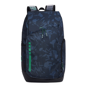 Ba lô laptop nam họa tiết chữ cái, khung ngoài chống nước & lớp lót polyester, khóa kéo, thích hợp cho thể thao, du lịch & đi học - Product Image 4