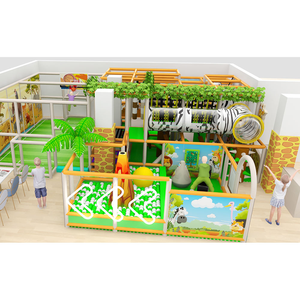 Petit <span class=keywords><strong>parc</strong></span> d'attractions commercial pour la maison, <span class=keywords><strong>parc</strong></span> d'attractions sur le thème de la forêt naturelle, aire de jeux souple et sécurisée à vendre - Product Image 1