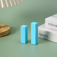 En stock, boîte à bougies rose de luxe sur mesure avec logo, emballage personnalisé, laminage mat, carton ondulé recyclable