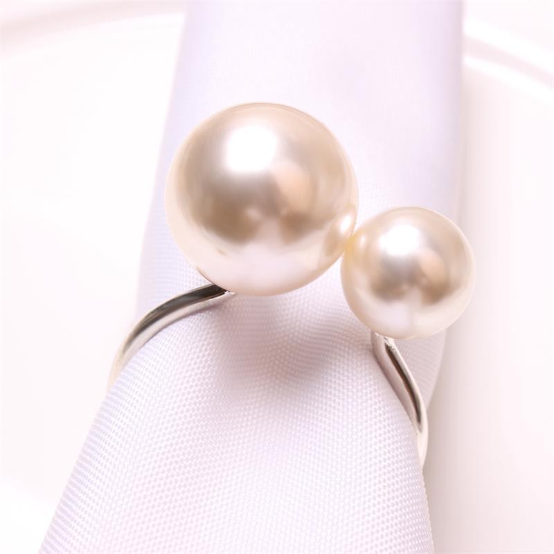 18_25MM Perla con riflessi bianco argento che preserva il colore