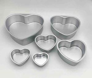Molde para Pastel en Forma <span class=keywords><strong>de</strong></span> Corazón Decorativo, 8 Pulgadas, Aluminio - Product Image 5