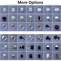 Flacon en verre pour huiles essentielles, design personnalisé, vente chaude, forme octogonale ou rectangulaire, 3ml, 6ml, 9ml, 12ml, flacons roll-on portables pour parfum.