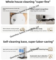 Xiaomi Robot Vacuum Mijia 6 PV32CN Robot Penyedot Debu dan Pencuci Lantai Stasiun Pintar All-in-one 28000Pa Navigasi Laser 3D
