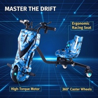 Kart électrique à trois roues pour drift, scooter électrique à drift, Crazy Cart XL électrique