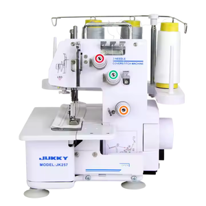 Jukky 257 nhà sử dụng mquina <span class=keywords><strong>overlock</strong></span> Hướng dẫn sử dụng mini ba chủ đề trong gia đình bao gồm khâu máy may cho overlocking đan - Product Image 4