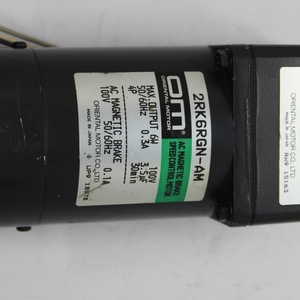 มอเตอร์เบรก Dongfang 6W 115V AC เฟสเดียว แบบติดตั้งบนฐาน พร้อมระบบควบคุมความเร็วแบบเกียร์ - Product Image 1