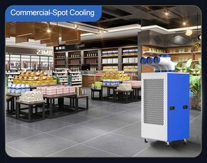 Wholesale Industrial Portable Indoor Hotel Use Cooling Only 12000 BTU Energy-Saving Floor Standing Pump Air Conditioner Portable - Product Image 6