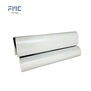 2024 Free Samples White PVC Isotropic Flexible Magnet Film for Car Sign Printing