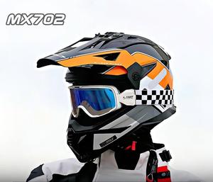 Nuevo Casco de Motocicleta <span class=keywords><strong>LS2</strong></span> con Certificación DOT, Doble Visor Antivaho, para Cross-Country, Rally, Todoterreno, MX702 - Product Image 5