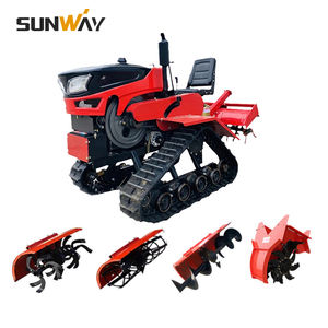 Mini <span class=keywords><strong>Tractor</strong></span> Chino de 50 CV, Cultivadores, <span class=keywords><strong>Tractor</strong></span> de Orugas <span class=keywords><strong>con</strong></span> Orugas de Goma - Product Image 4
