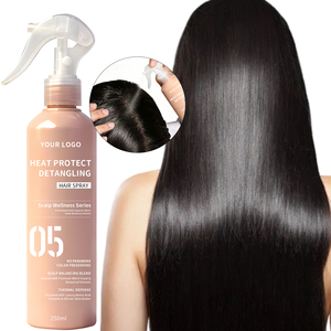 <span class=keywords><strong>Spray</strong></span> protecteur thermique hydratant et démêlant OEM pour <span class=keywords><strong>cheveux</strong></span>, conditionneur sans rinçage, booste la brillance - Product Image 4
