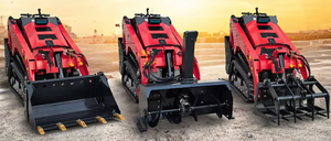 Minicargadora HTS1000 con Trituradora para Construcción y Desbroce de Terrenos - Product Image 6