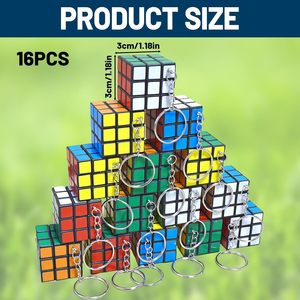 Mini Cubo Mágico de 3cm, Colorido, al por Mayor, Nuevo, Llavero, Juguetes Educativos para Niños y Adultos - Product Image 2
