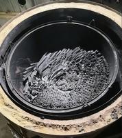 Four de carbonisation à charbon de bois de coque de noix de coco, modèle à palans, vente directe d'usine chinoise