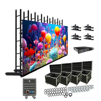 Système complet d'écran LED pour événements sportifs en location, pour extérieur, P3 P4, mur vidéo, écran LED modulaire