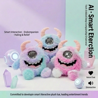 Beambox Gemini AI Peluche Monstre à un œil intelligent et doux, Super Mignon, Compagnon d'interaction émotionnelle pour enfants, Parlant DIMI-6