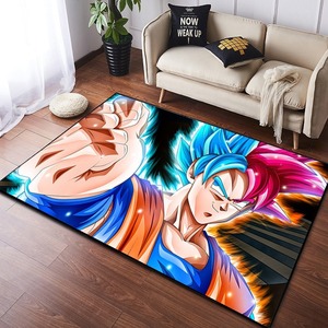 <span class=keywords><strong>Tapis</strong></span> rectangulaire antidérapant en polyester flanelle imprimé motif dessin animé pour salon, canapé, chambre à coucher, chambre d'enfant - Product Image 4
